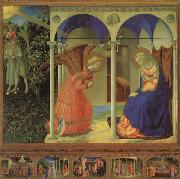 Fra Angelico Altarpiece of the Annunciation USA oil painting artist